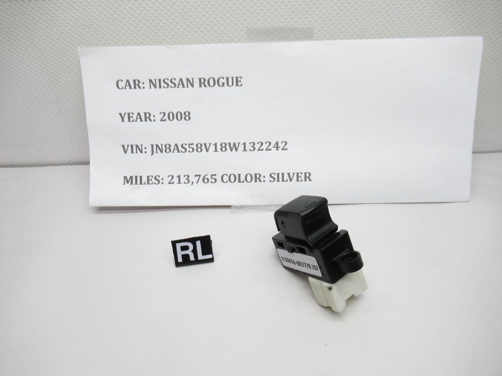 2008 - 2013 NISSAN ROGUE Rear Left Window Control Switch 25411-AX01A OEM