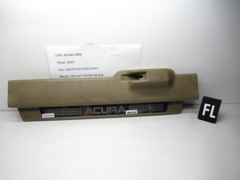 2003-2006 Acura MDX Front Left Door Scuff 84251-S3V-A100C1 OEM