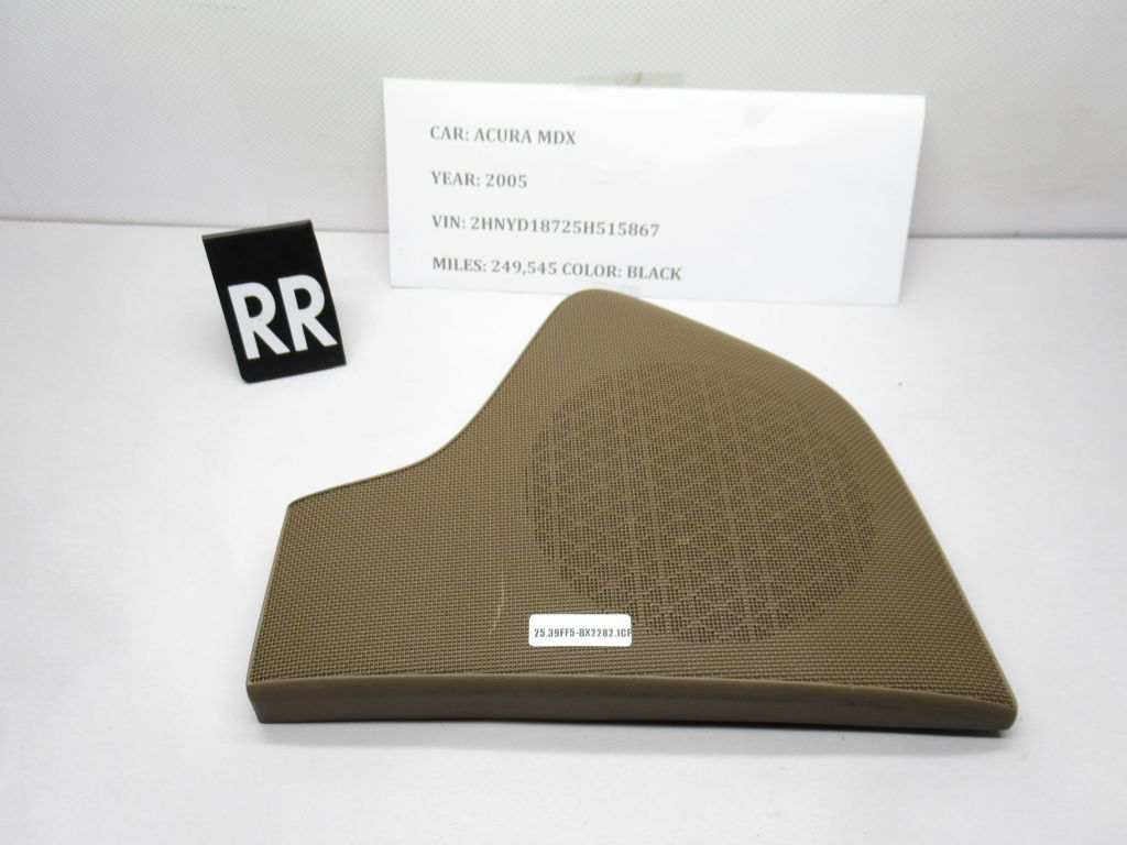 2001-2006 Acura MDX Rear Right Door Speaker Cover 83703-S3VA-A010 OEM