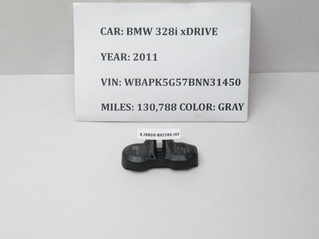 2011-2016 BMW 528i xDrive Tire Pressure Sensor 4078787 OEM