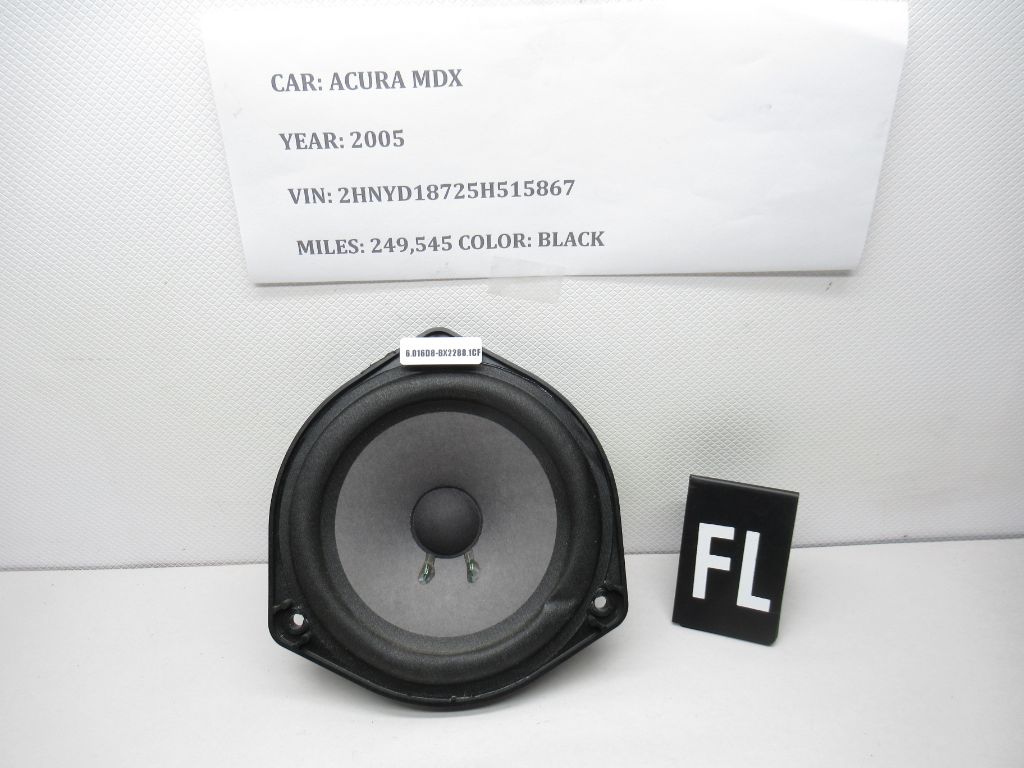 2004-2006 ACURA MDX Front Left Door Speaker 39120-S3V-A91 OEM