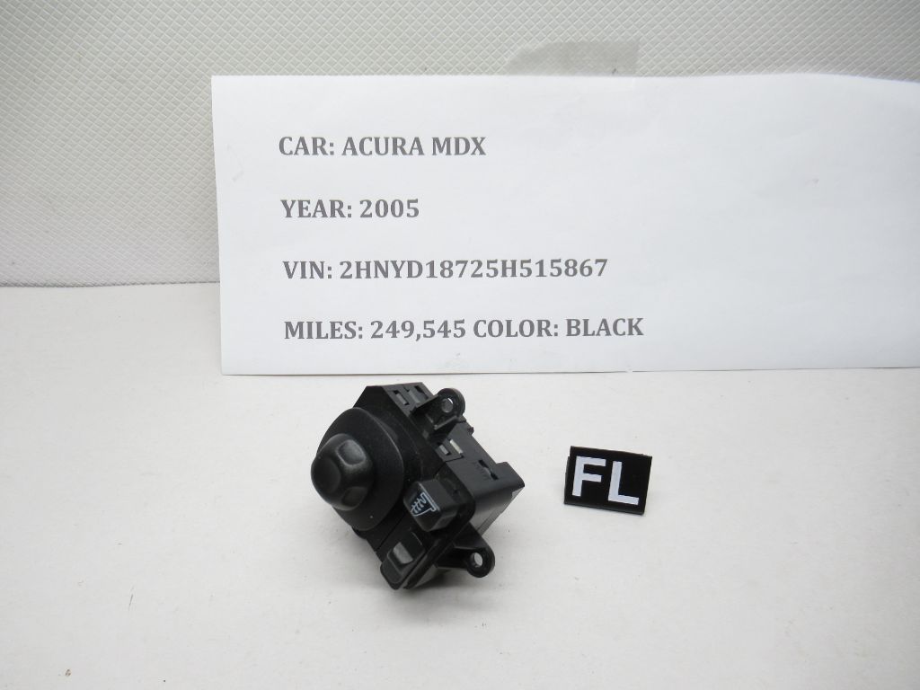 04-06 Acura MDX FL Power Mirror Control Switch S3V A010 M1 OEM