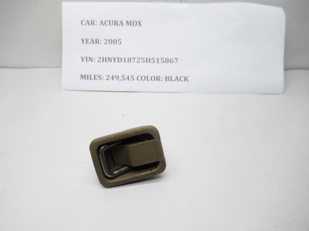 2005 - 2006 Acura MDX Luggage Tie Dow Hook OEM