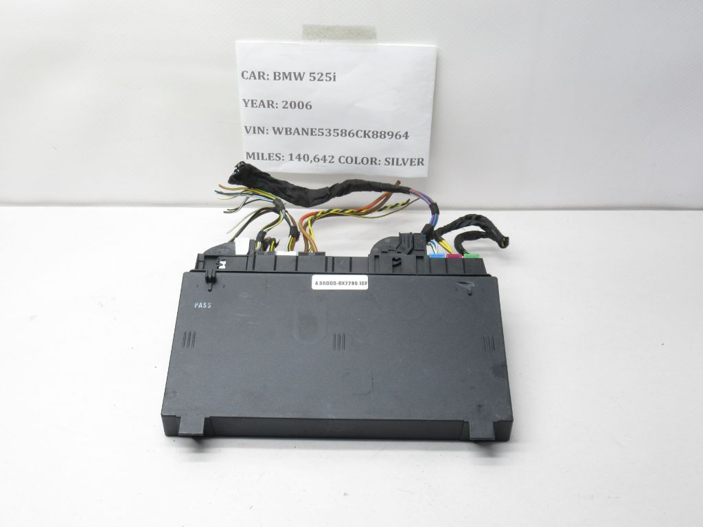 2005-2009 BMW 525i Front Seat Control Module Unit 6135692731301 OEM