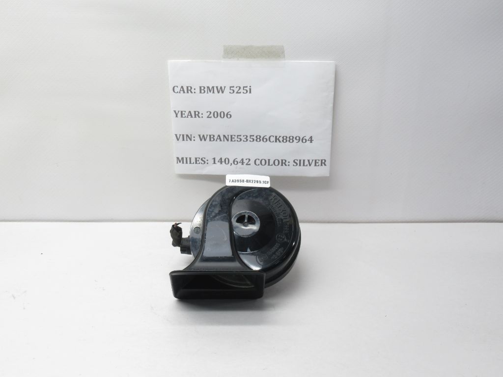 2004-2010 BMW 525i Low Tone Horn Signal Warning Alarm E20092018 OEM