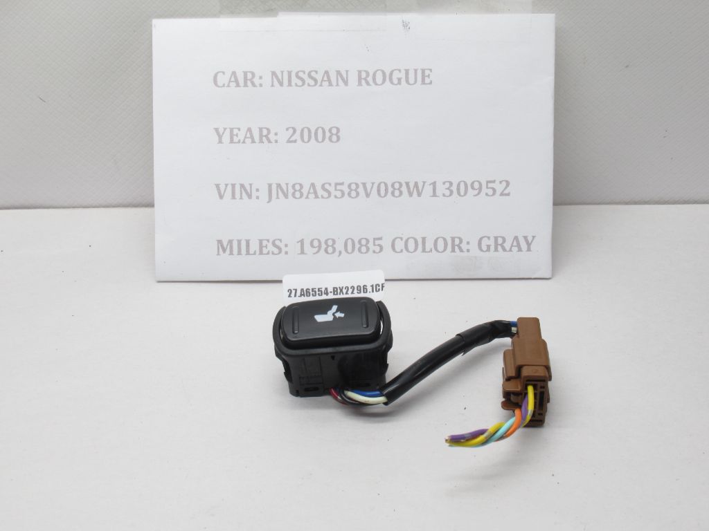 2008-2013 Nissan Rogue Left Front Seat Lumbar  Control Switch 87016-JM00A OEM