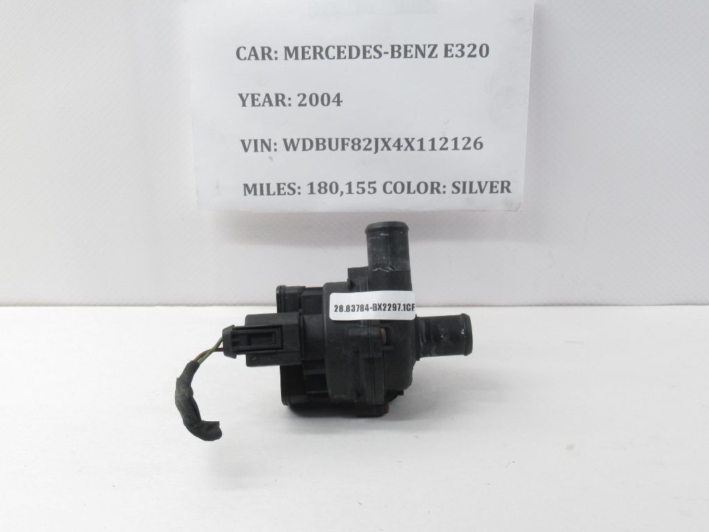 03-09 Mercedes Benz E320 Auxiliary Water Coolant Pump A2118350364 OEM