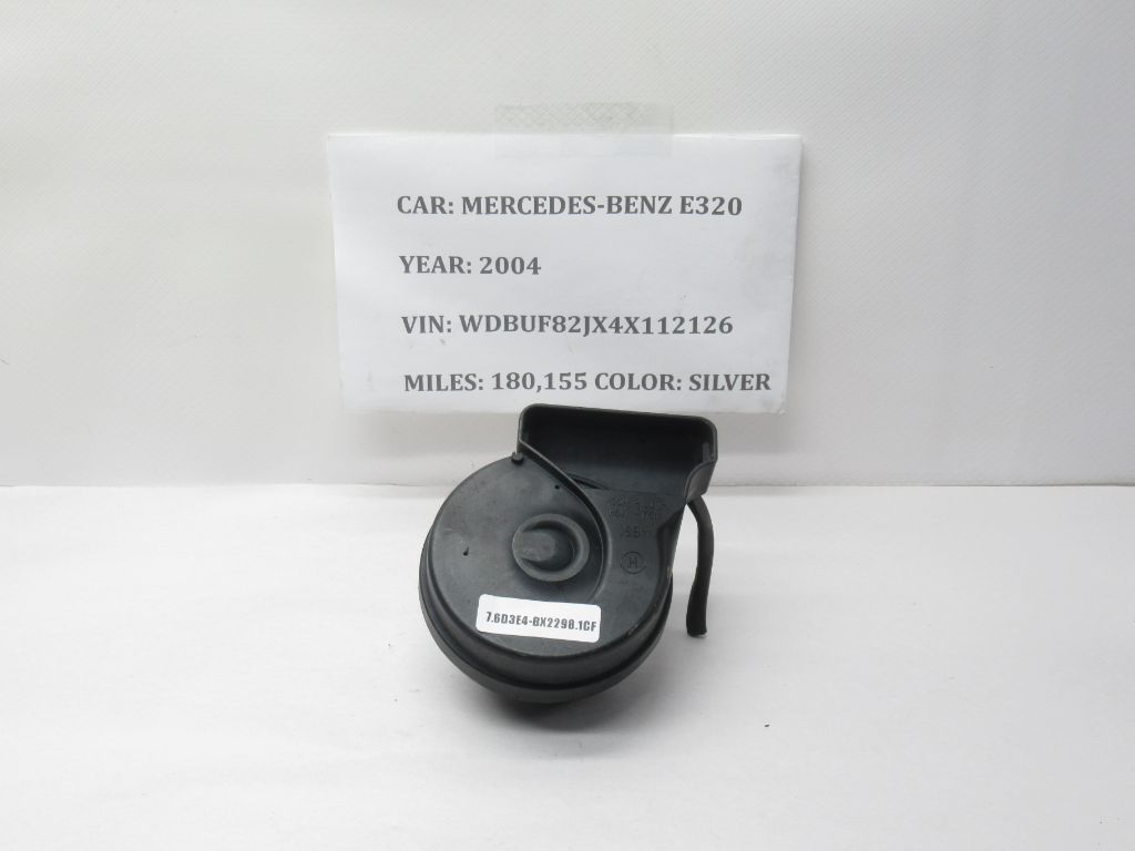 2003-2009 Mercedes-Benz E320 High Tone Note Horn Alarm E30055307