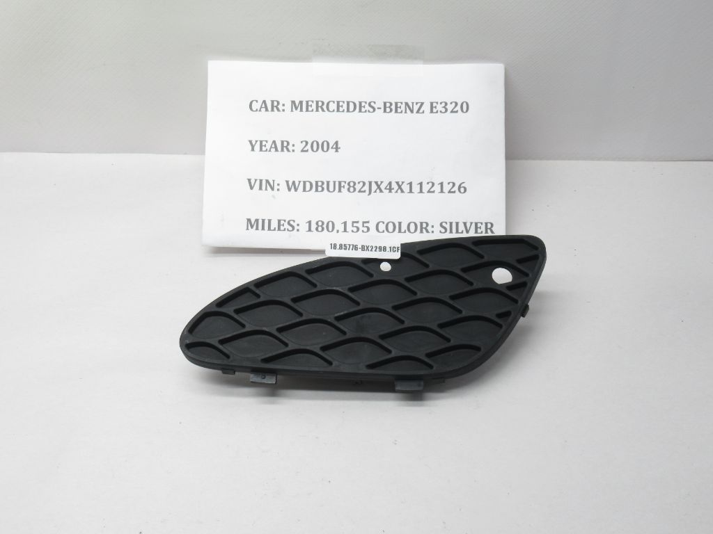 2003-2009 Mercedes-Benz E320 Front Left Bumper Grille Cover A2118850353 OEM
