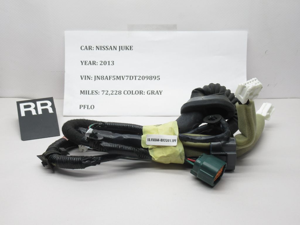 2011-2014 Nissan Juke Rear Right Side Door Wire Wiring Harness 24126-1KA0A OEM