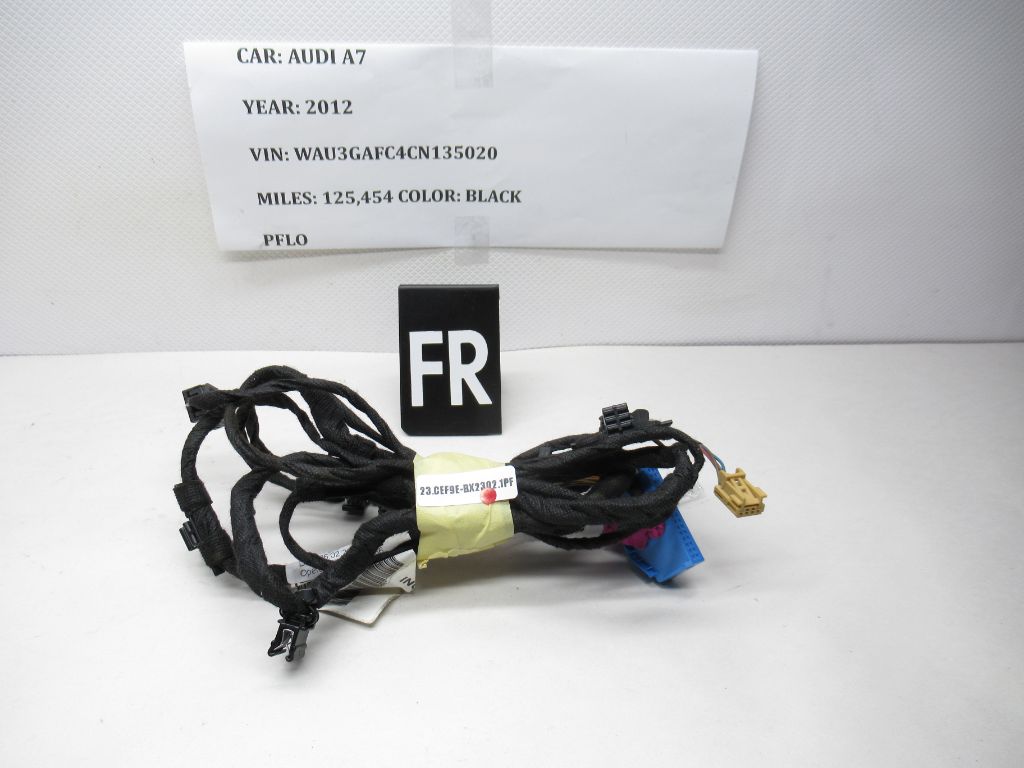 2012-2018 AUDI A7 Front Right Door Wiring Harness 4G8971036H OEM