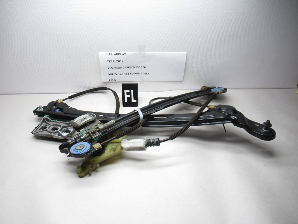 2012-2018 Audi A7 Quattro Left Front Side Door Window Regulator 4G8837461A OEM