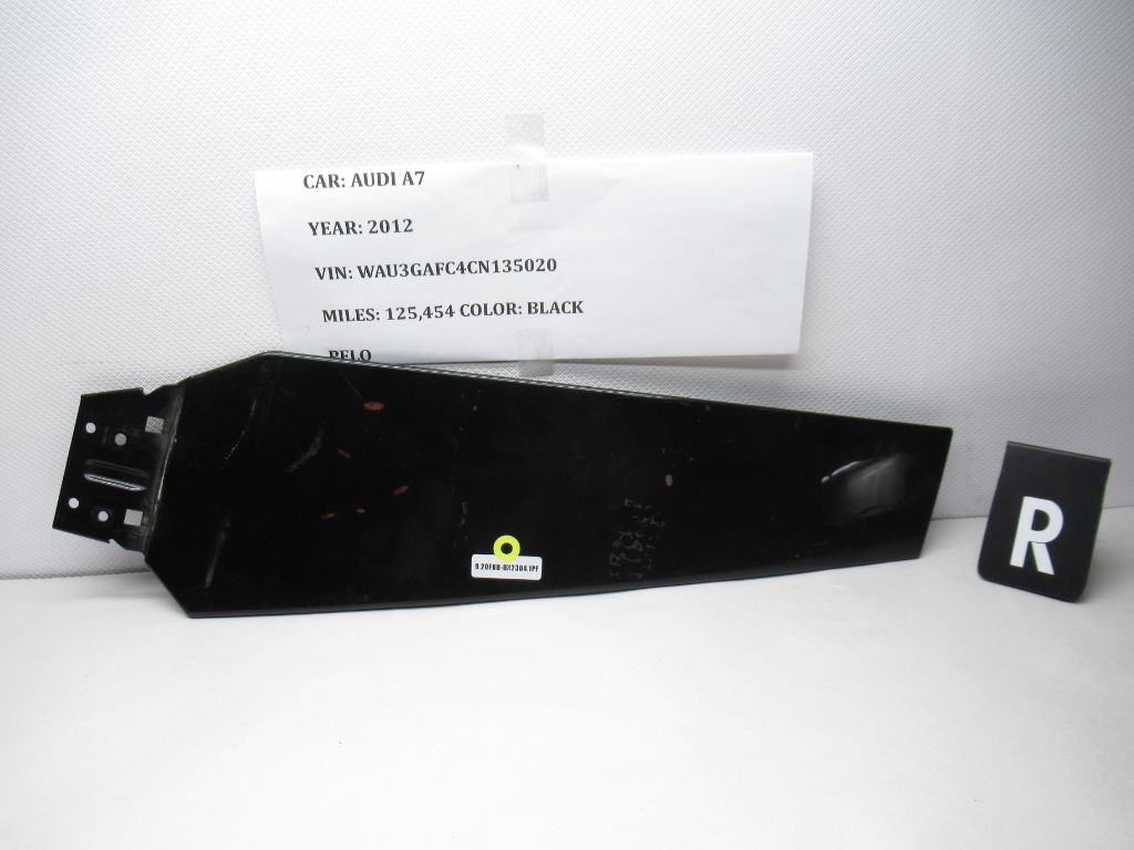 2012-18 Audi A7 Quattro Right Passenger Side B Pillar Door Molding 4G8853290 OEM