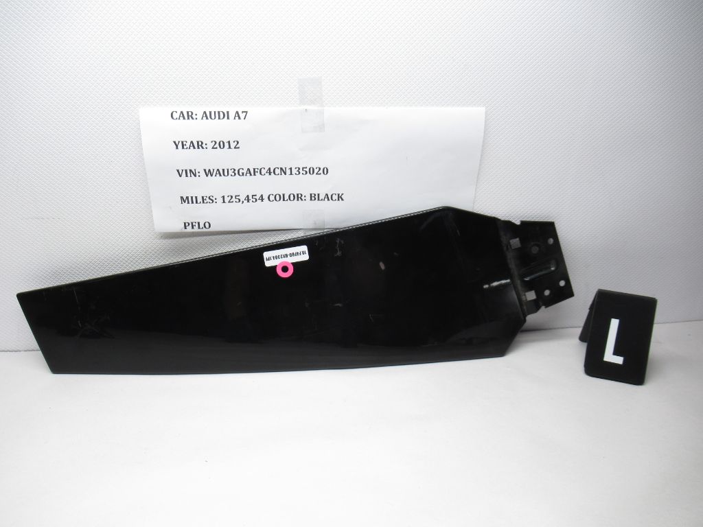 2012-2018 Audi A7 Quattro Left Side B Pillar Moulding Panel 4G8853289 OEM