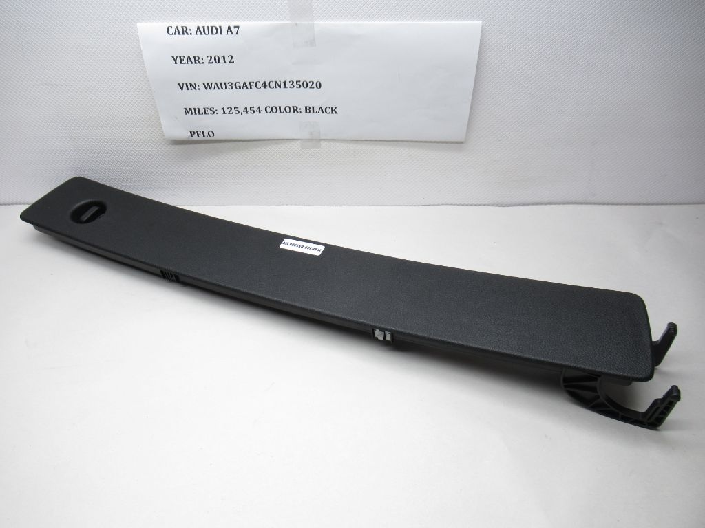 12-18 Audi A7 Quattro Tailgate Trunk Cargo Hatch Lower Trim Panel 4G8867979 OEM