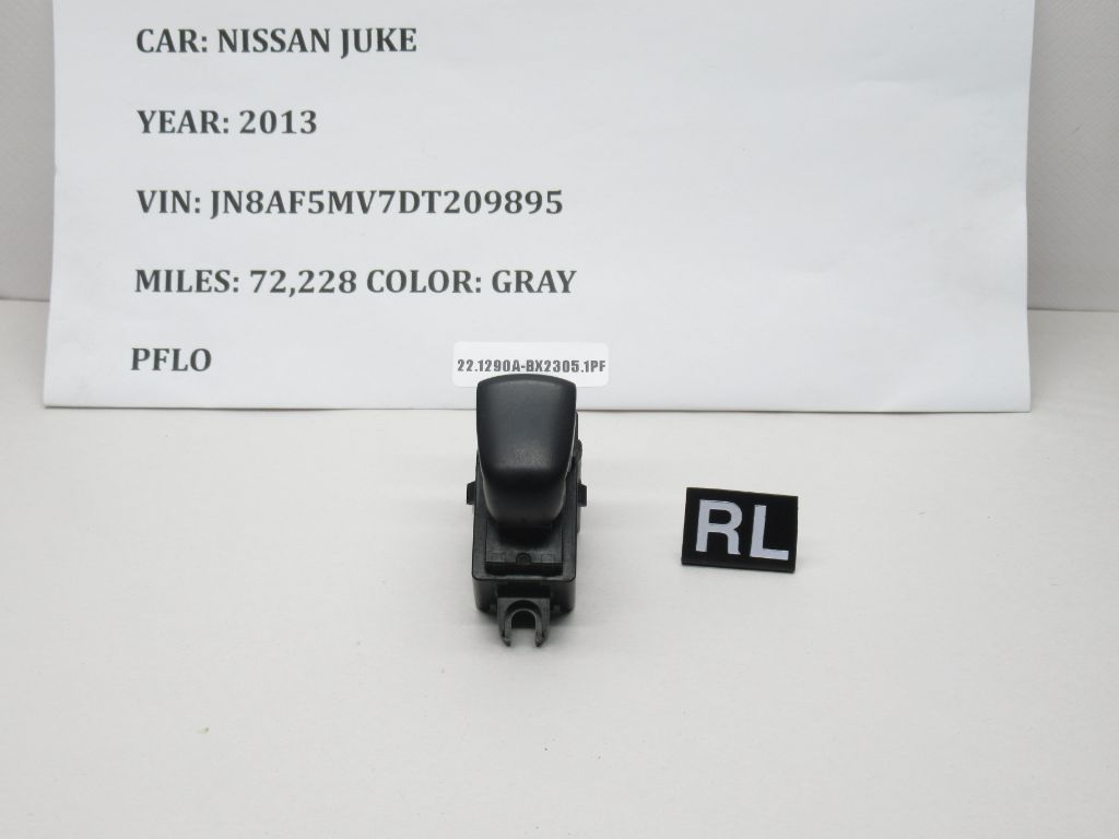 2011-2017 Nissan Juke Rear Left Side  Window Switch 254111KL5A OEM