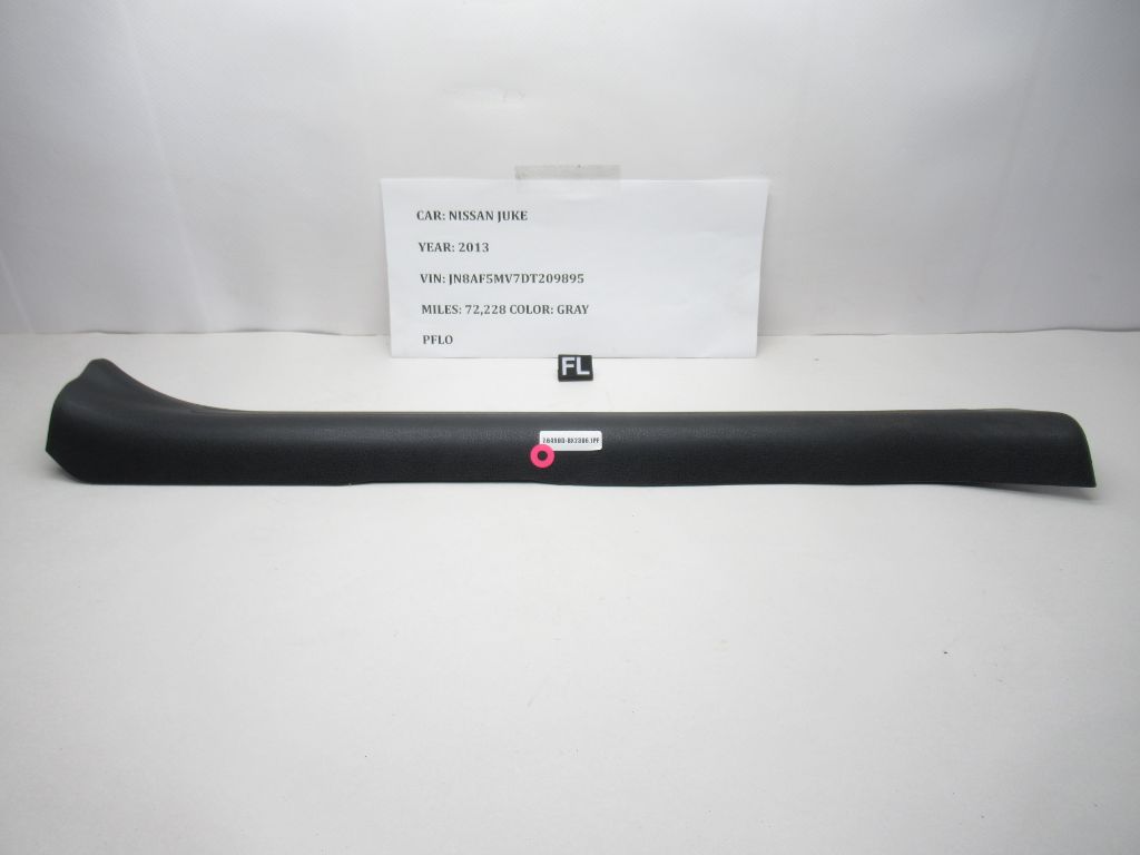 2013 Nissan Juke Passenger Door Sill Plate Trim FL 769B4-1KA0A OEM