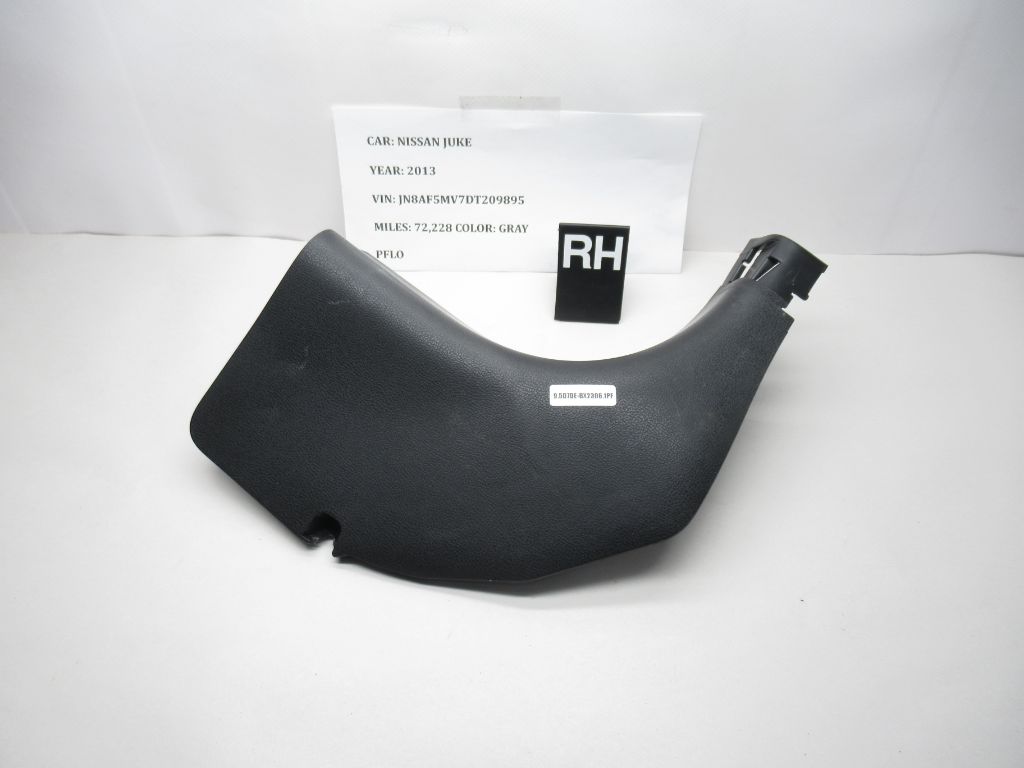 2013 Nissan Juke Lower Kick Trim RH 66900 1KA1A OEM