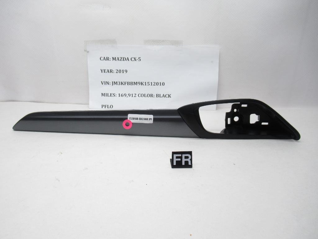 17-23 Mazda CX-5 FR Interior Door Panel Handle Bezel Molding KB8C68DA0 OEM