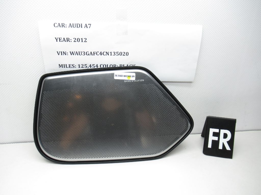 2012 -18 Audi A7 Quattro  R/F Door Bang&Olufsen Speaker Grille 4G8035420B OEM