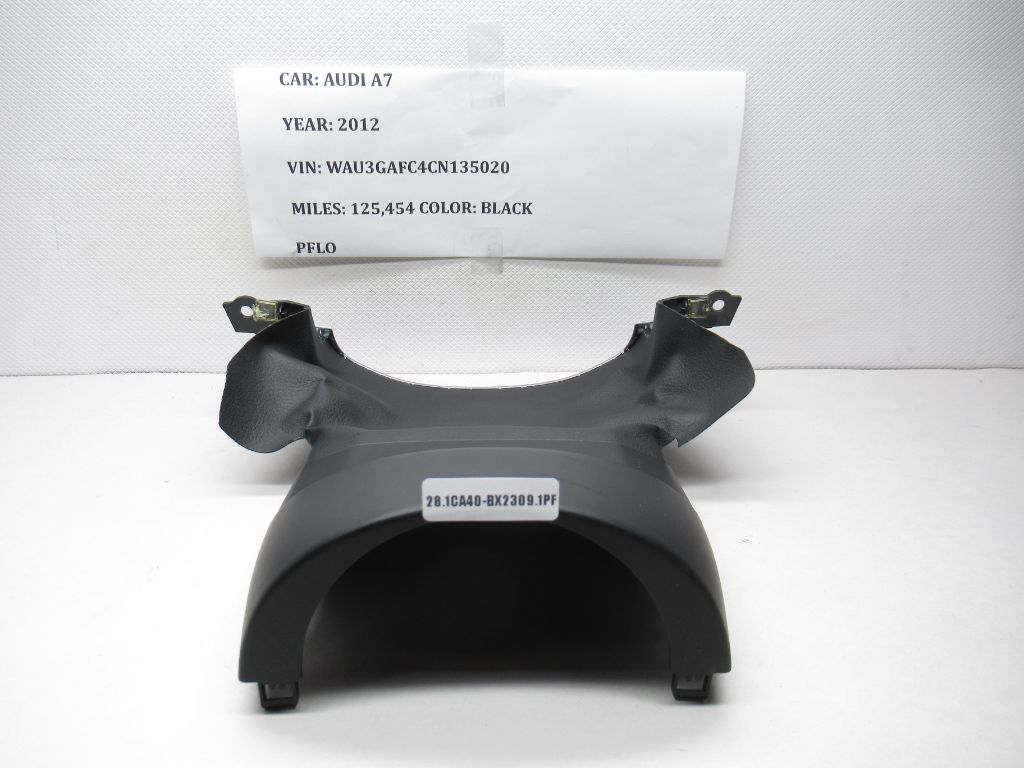 2012-2018 Audi A7 Quattro Upper Steering Column Cover Trim 4G0953515 OEM