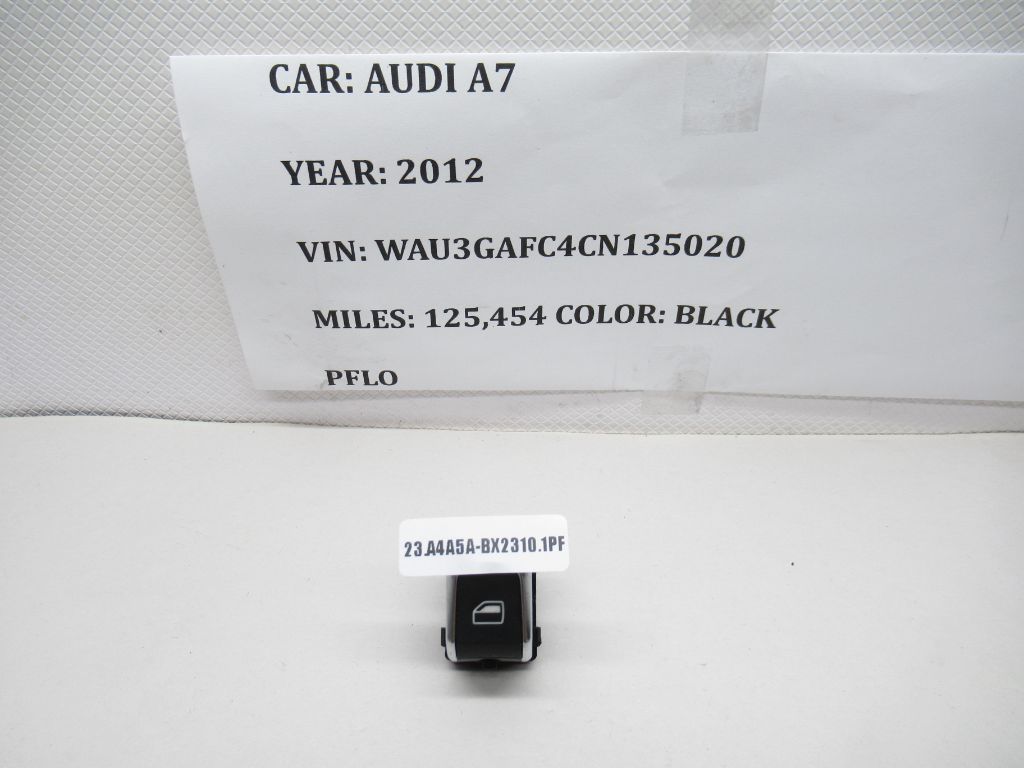 2012 Audi A7 Original Window Regulator Lifter Control Switch 4H0959855A OEM