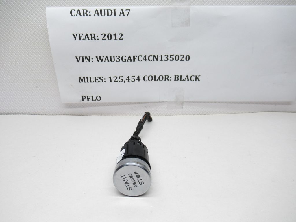 2012-2018 Audi A7 Quattro - Engine Start / STOP Switch 4G1905217A OEM