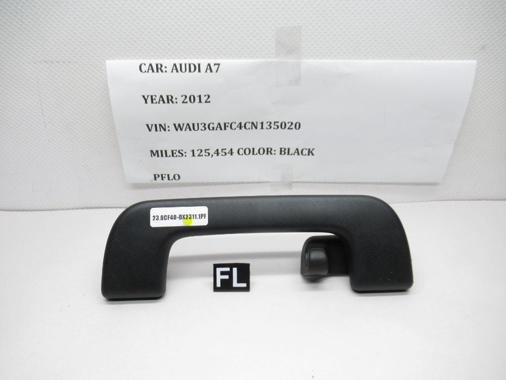 2012-2014 AUDI A7 Quattro Rear Left Roof Assist Grab Handle 8R0857607J OEM