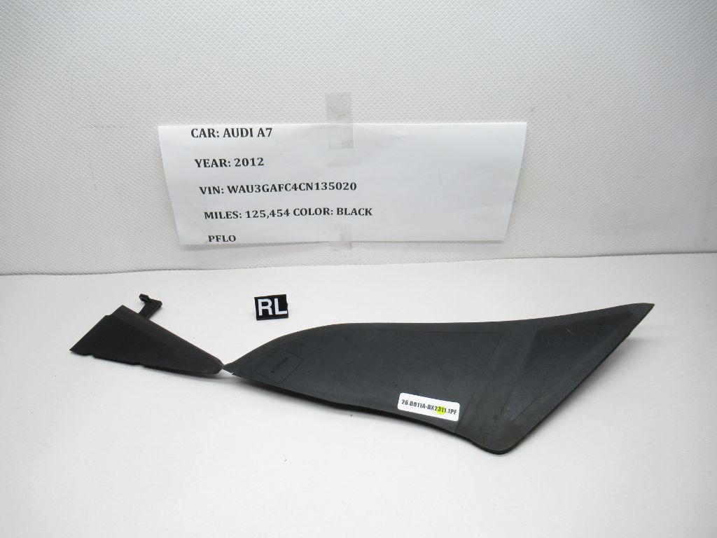 2012-2018 Audi A7 Rear Left Inner Tail Light / Lamp Trim 4G8945253A OEM