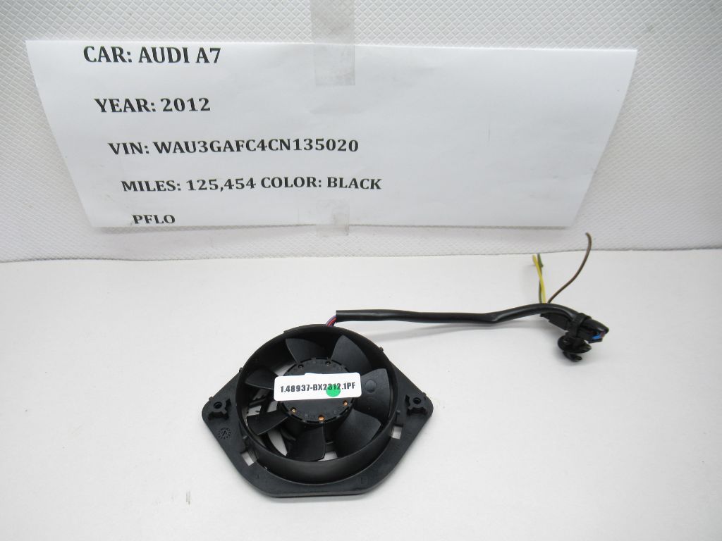 12-18 AUDI A7 Front Left Driver Side Seat Cooling Fan 712 17hp 207 OEM