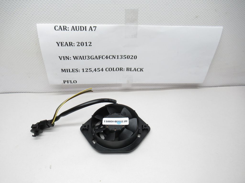 12-18 AUDI A7 Front Seat Cooling Fan 712 17hp 207 OEM