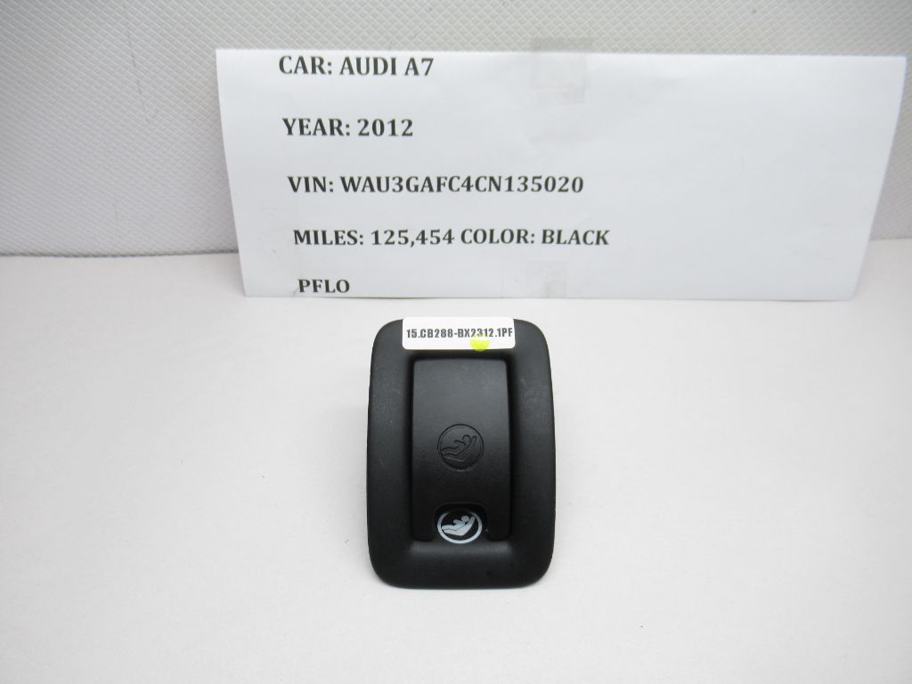 2012-2018 AUDI A7 Rear Child Seat Safety Latch Trim 4G8887233 OEM