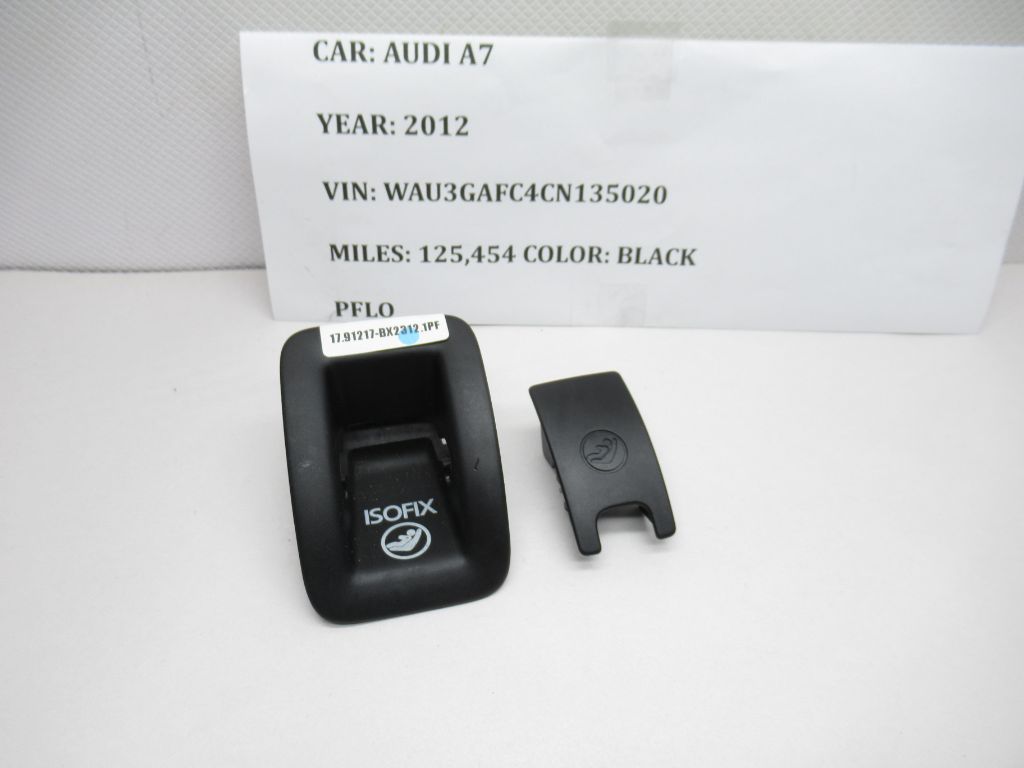 2012-2018 AUDI A7 Rear Child Seat Safety Latch Trim 4G8887233 OEM