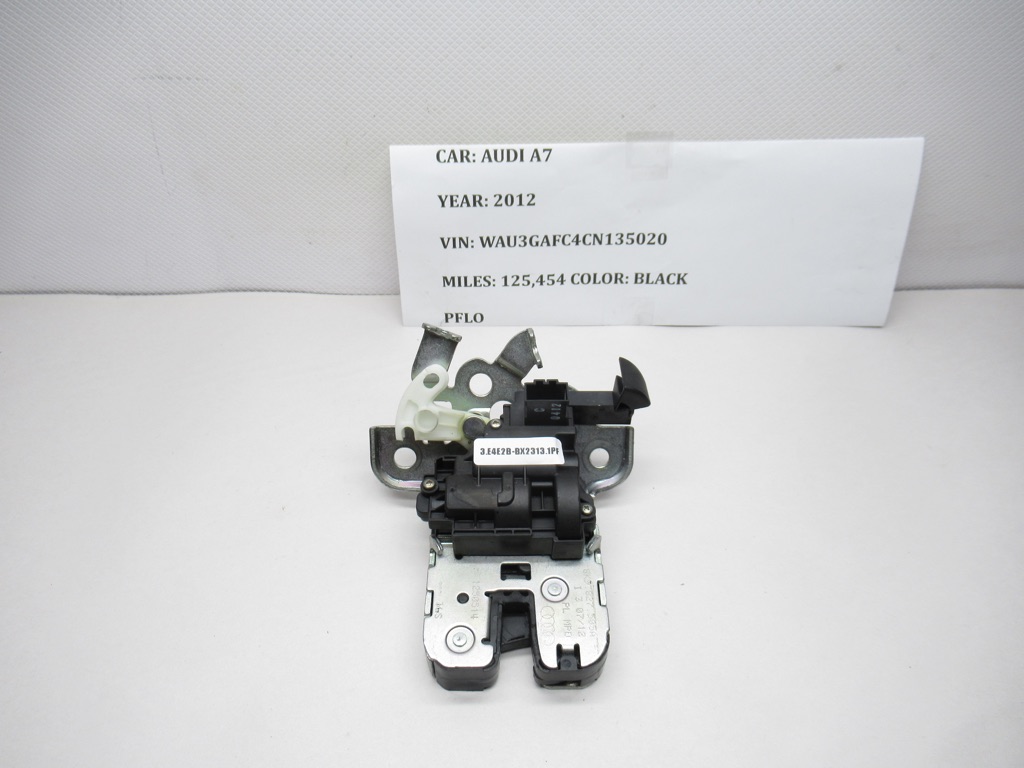 12-18 Audi A7 Rear Trunk Lid Tailgate Liftgate Latch Lock Actuator SK9827505 OEM