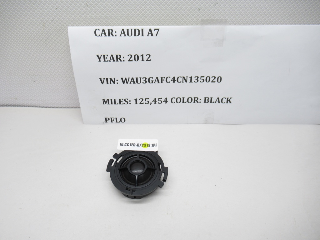 2012-2018 Audi A7 Rear Door Tweeter Speaker 4G0 035 399 OEM