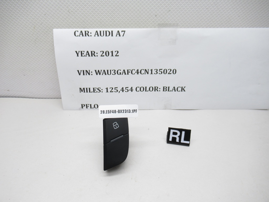 2012-2018 Audi A7 Rear Left Side Door Lock Switch 4G8962107A OEM