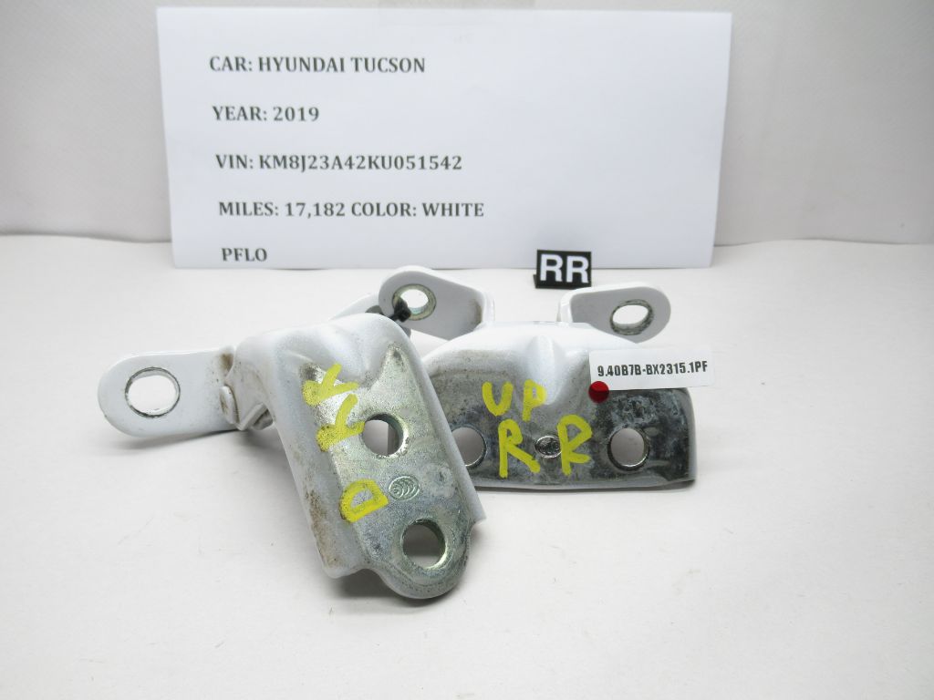 2016 - 2021 Hyundai Tucson Rear Right Door Hinge Upper & Lower 793202E000 OEM