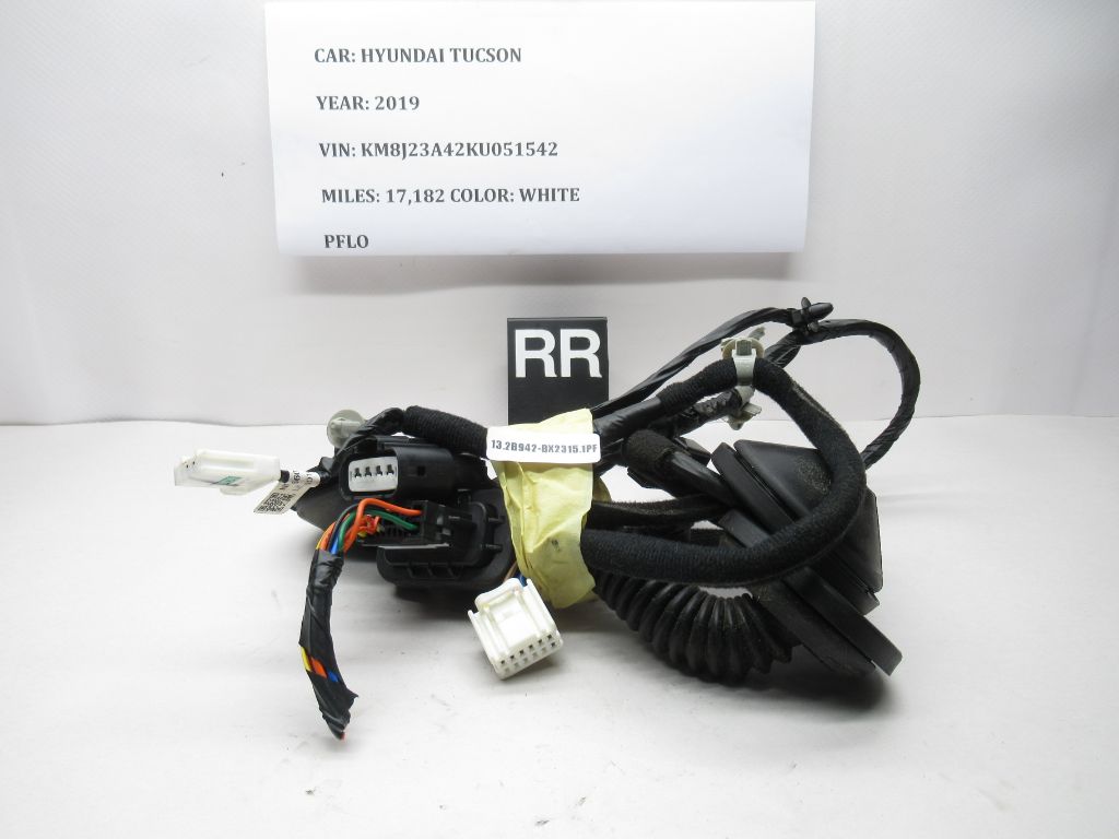 2019-2021 Hyundai Tucson Rear Right Door Wiring Harness 91660-D3210 OEM