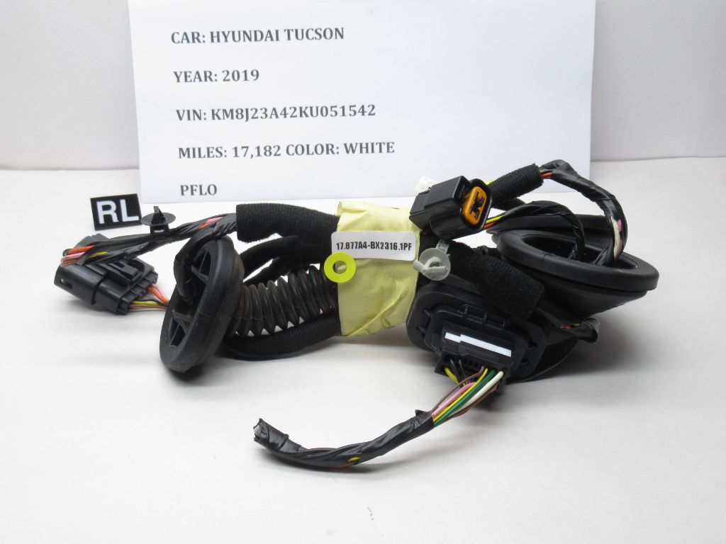 2019-2021 Hyundai Tucson Rear Left Door Wiring Harness RL 91650-D3210 OEM