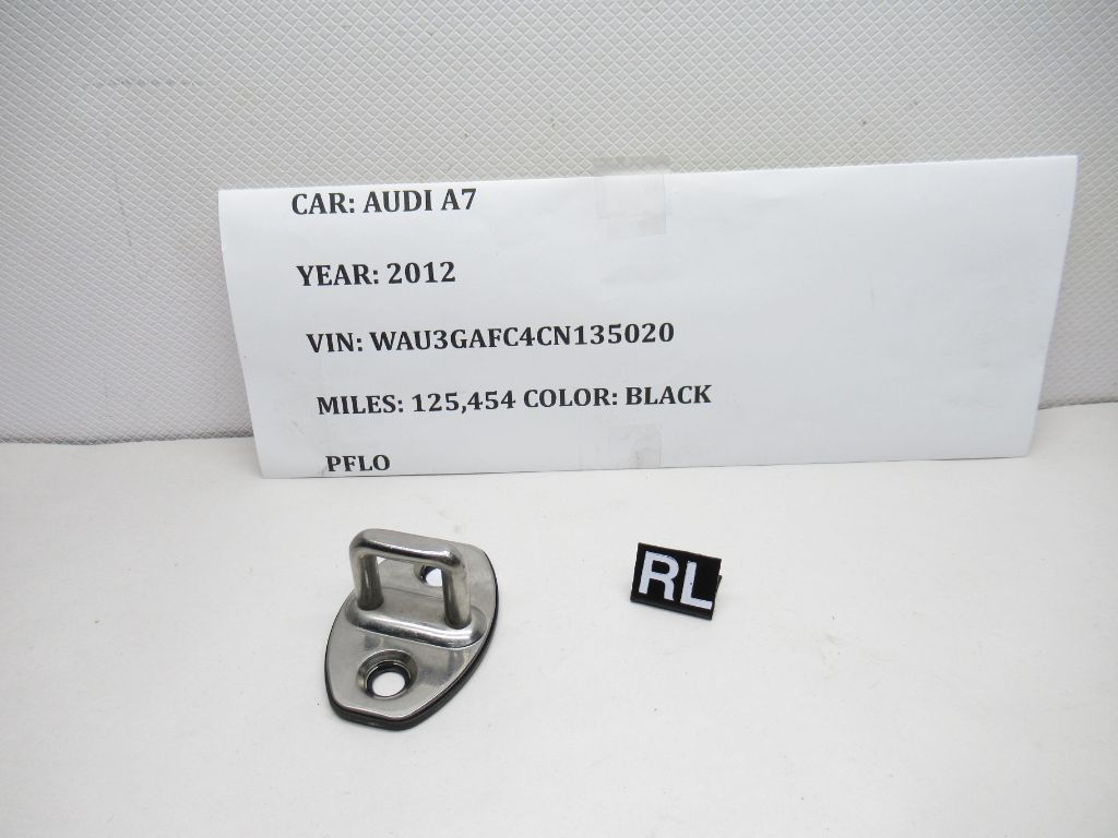 2012-2017 Audi A7 S7 Rear Left Door Lock Striker Plate 4H0837033 OEM