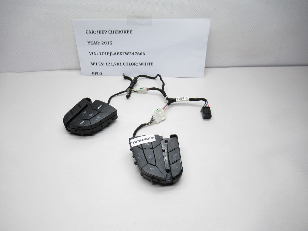 14-21 Jeep Cherokee Steering Wheel Radio Cruise Control Switch P68146891AC OEM