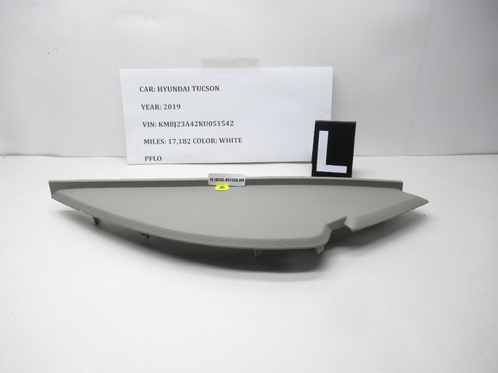 2019-2021 Hyundai Tucson Dash Left End Cap Trim Cover 84765-D3AA0 OEM