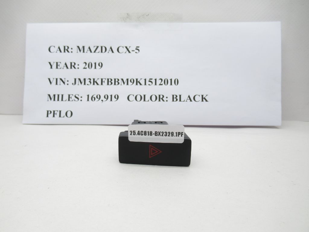 17-21 Mazda CX-5 Dashboard Warning Hazard Light Control Switch K123-664H0 OEM