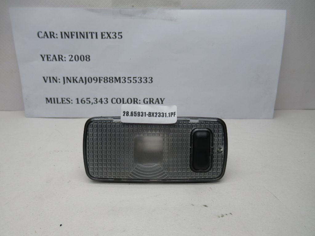 08-12 Infiniti EX35 Trunk lamp 26465al500 OEM