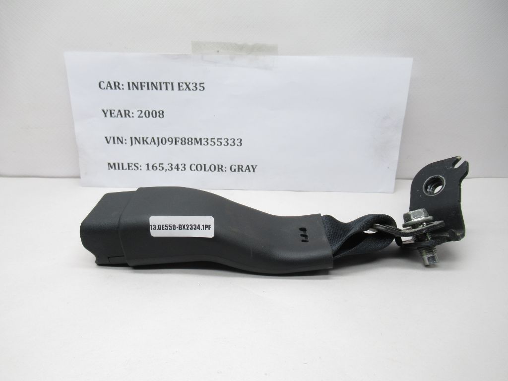 2008-2012 Infiniti EX35 Seat Belt Buckle 1056098 OEM