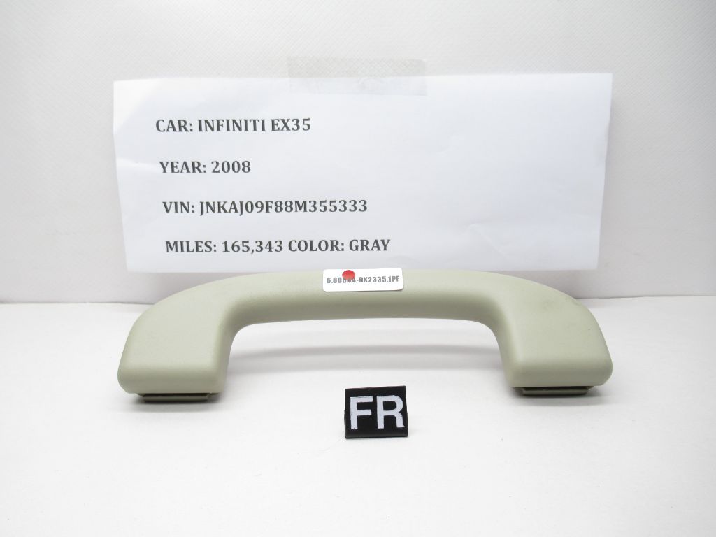 2008-2012 INFINITI EX35 Front Right Side Roof Grab Handle OEM