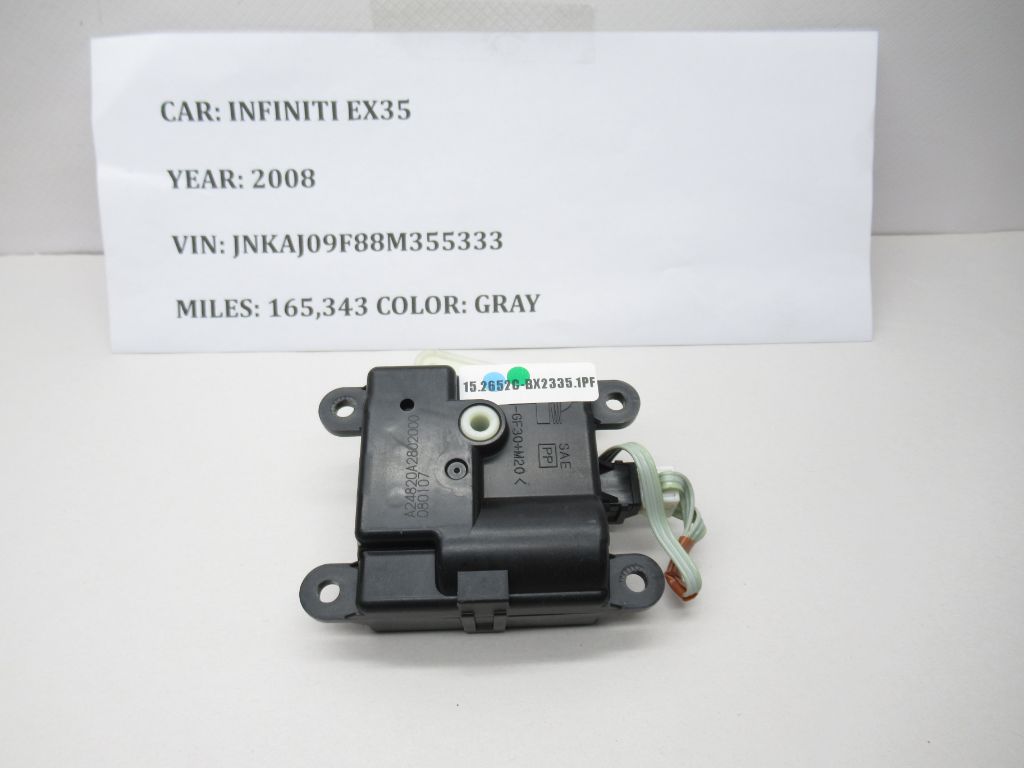 2008-2012 Infiniti EX35 AC Flap Vent Actuator A24820A2802000 OEM