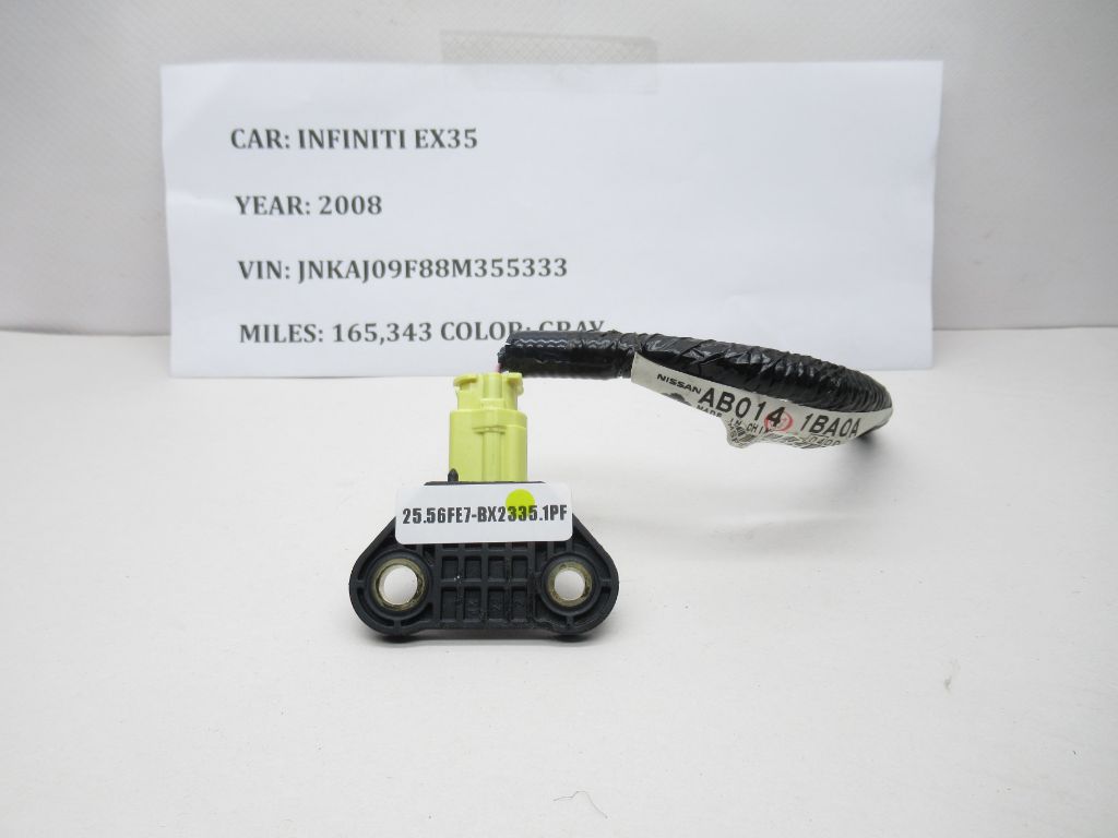 2008-2012 Infiniti EX35 Renault Koleos Impact Sensor NAJY007 / 98581JY00A OEM