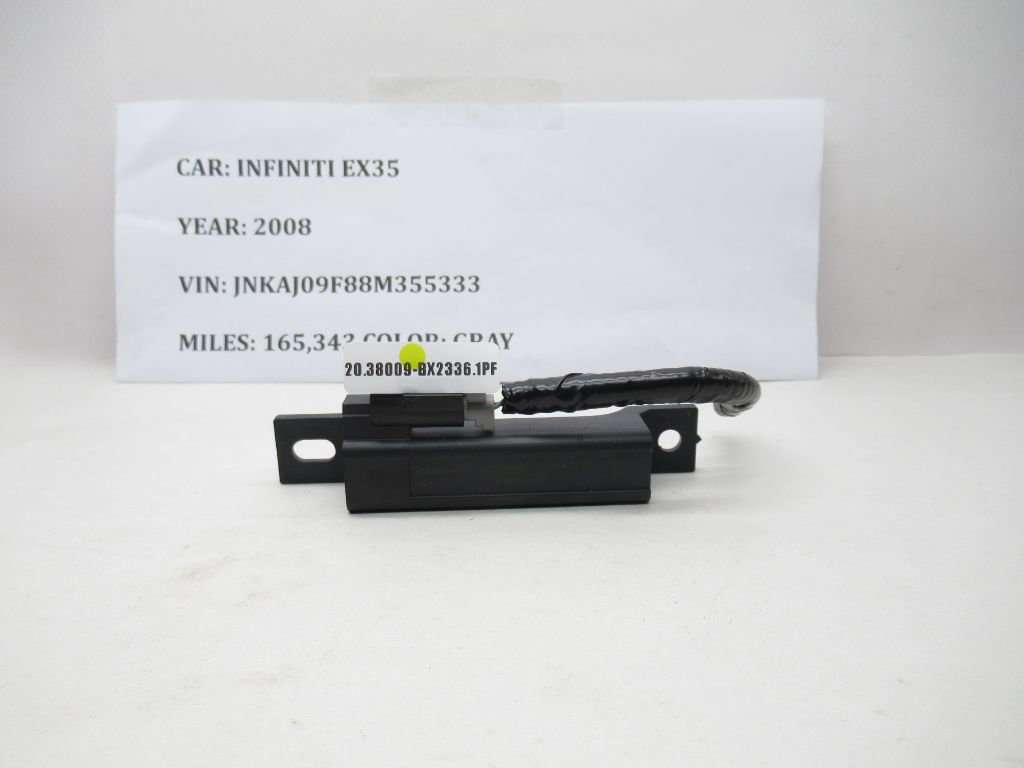 2008-2012 Infiniti EX35 Keyless Entry Antenna Control Module 285E5JK60A OEM