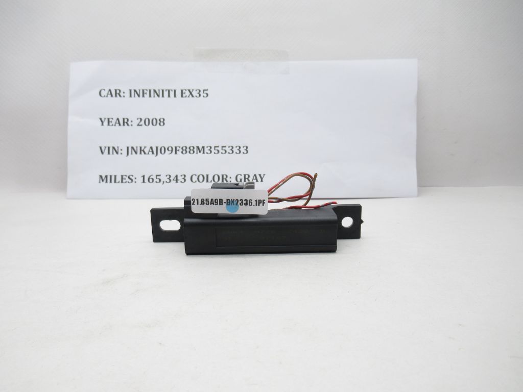 2008-2012 Infiniti EX35 Keyless Entry Antenna Control Module 285E5JK60A OEM